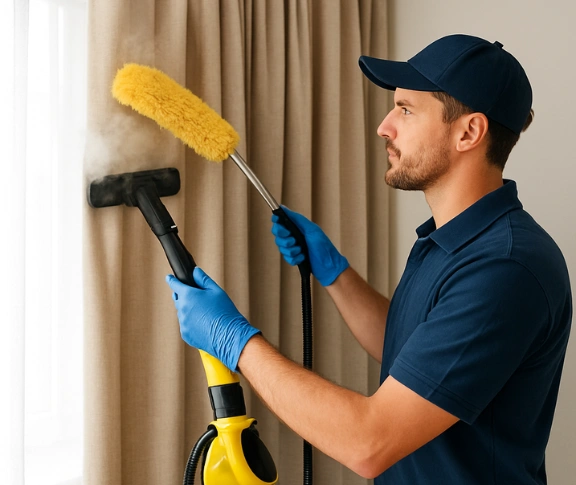 Emergency same-day curtain stain removal worongary Matty Curtain Cleaning