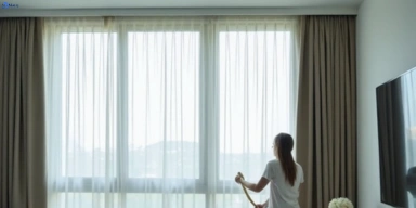 Delicate fabric curtain stain removal silk velvet sheer worongary treatment